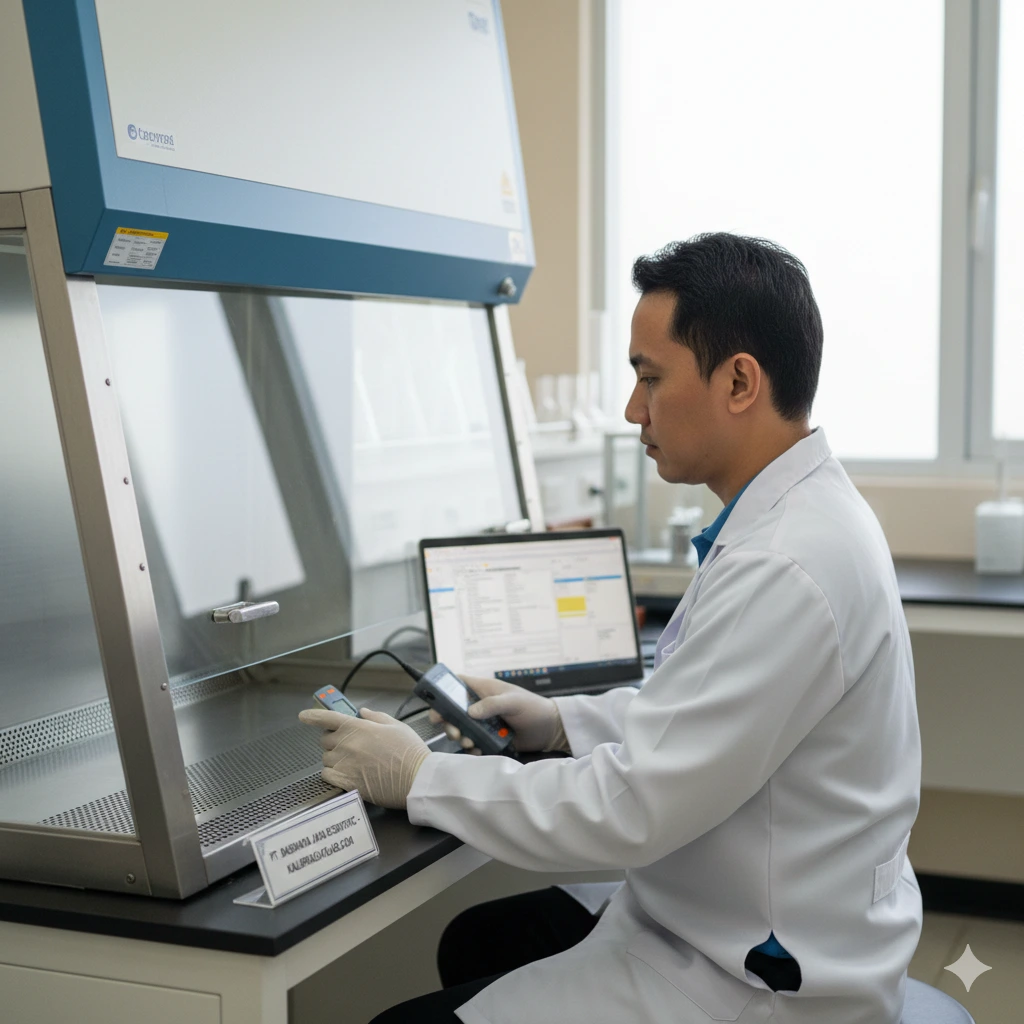 kalibrasi alat lab biosafety cabinet